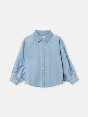 Angel & Rocket Blue Stella Denim Shirt - Image 6 of 8