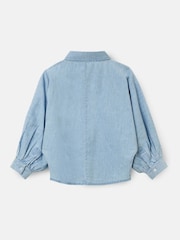 Angel & Rocket Blue Stella Denim Shirt - Image 7 of 8
