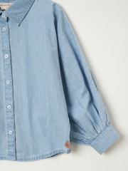 Angel & Rocket Blue Stella Denim Shirt - Image 8 of 8