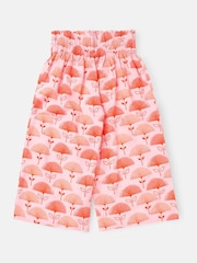 Angel & Rocket Pink Carman Fan Floral Trousers - Image 6 of 7