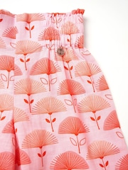 Angel & Rocket Pink Carman Fan Floral Trousers - Image 7 of 7