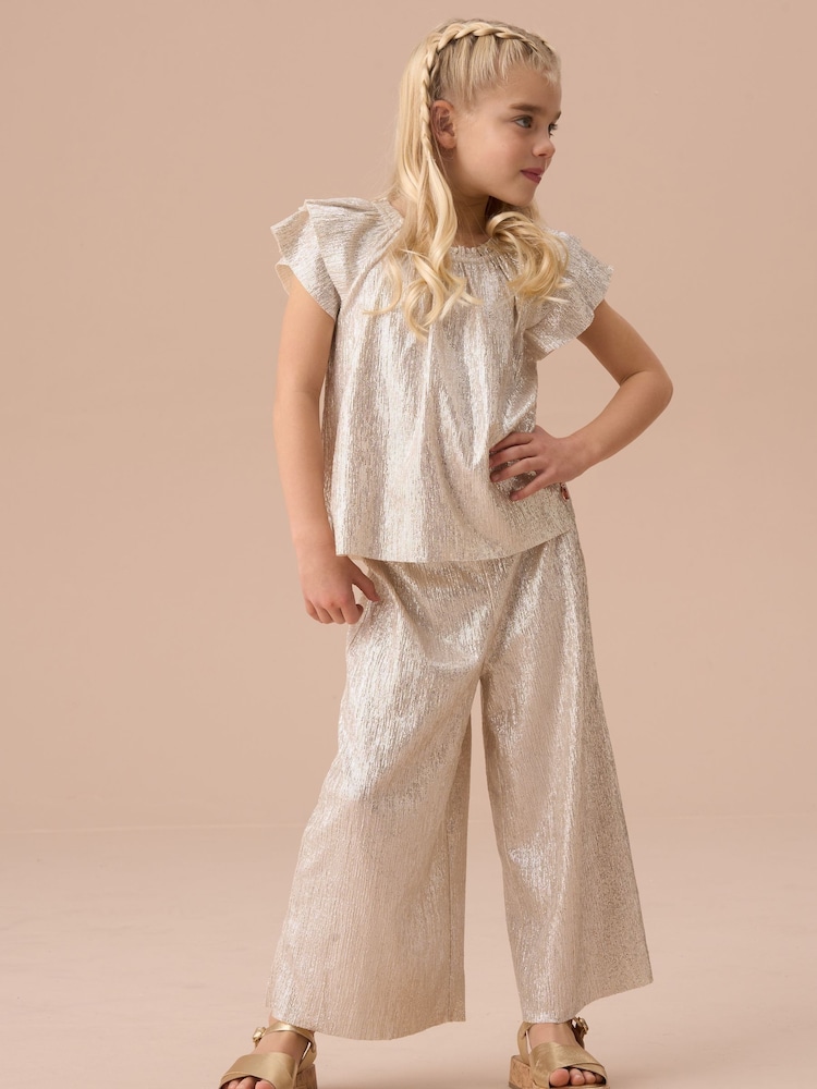 Angel & Rocket Silver Carmen Silver Trousers - Image 3 of 3