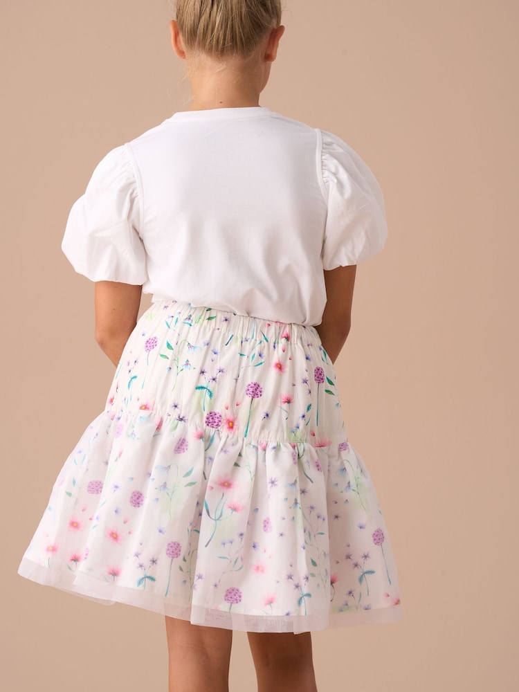 Angel & Rocket Perla Puff Ball 100% Cotton Skirt - Image 3 of 8