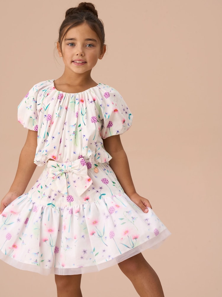 Angel & Rocket Perla Puff Ball 100% Cotton Skirt - Image 4 of 8