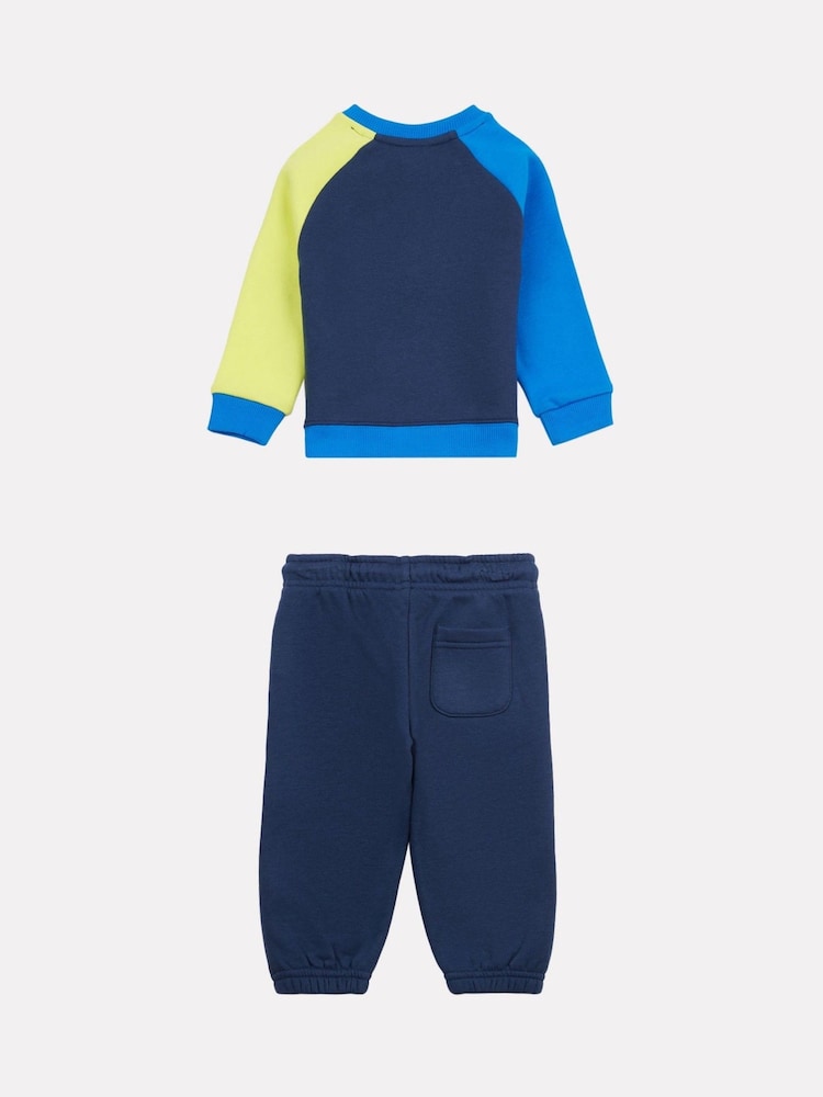 New Balance Blue Baby Boys Raglan Set - Image 2 of 5