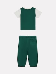 New Balance Grey Baby Boys T-Shirt and Jogger Set - Image 2 of 5