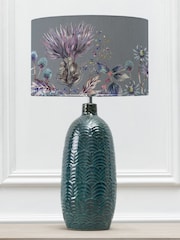 Voyage Maison Blue Jadis Ceramic Table Lamp with Elysium Floral Shade - Image 3 of 3