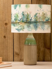 Voyage Maison Green Narvi Table Lamp with Wilderness Country Shade - Image 1 of 3