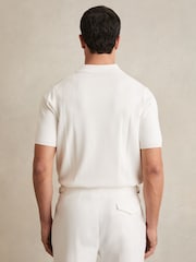 Reiss – Pentel – Strick-Polo-Shirt mit Colourblock-Design - Bild 5 von 6