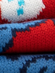 Character Red Disney Lilo And Stitch Christmas Sweatshirt - Image 6 of 6