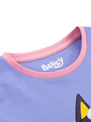Character Purple Bluey And Bingo 100% Cotton Pyjamas - Image 5 of 10