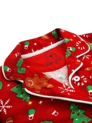 Harry Bear Red Gingerbread Christmas Pyjamas - Image 10 of 11