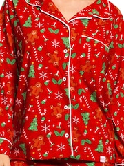 Harry Bear Red Gingerbread Christmas Pyjamas - Image 6 of 11