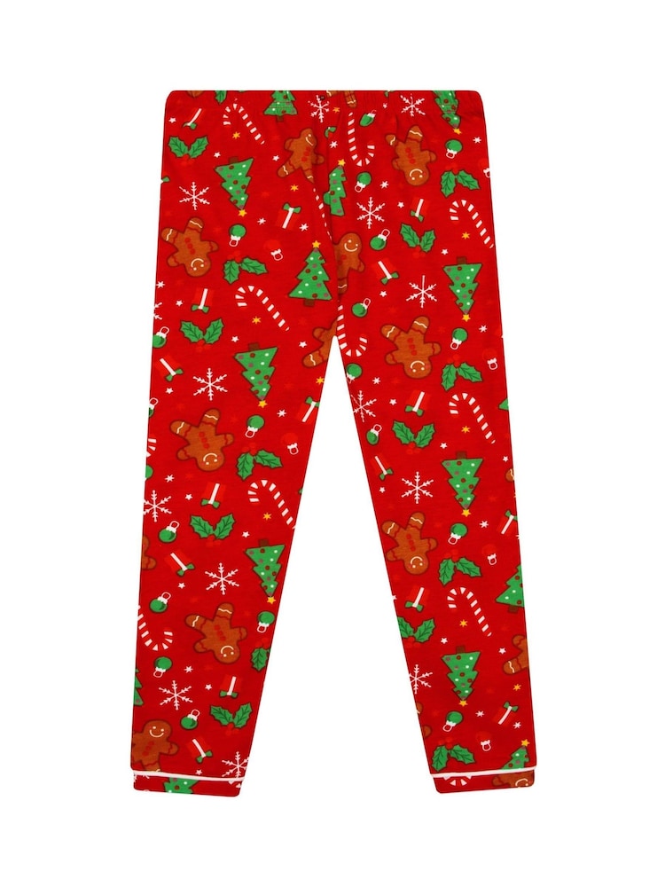 Harry Bear Red Gingerbread Christmas Pyjamas - Image 9 of 11