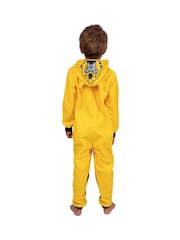 Character Yellow Transforrmers Bumblebee Onesie With 3D Horns - Image 4 of 11
