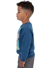 Character Blue Bluey And Bingo 100% Cotton Sweatshirt - Image 3 of 9