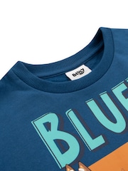 Character Blue Bluey And Bingo 100% Cotton Sweatshirt - Image 8 of 9