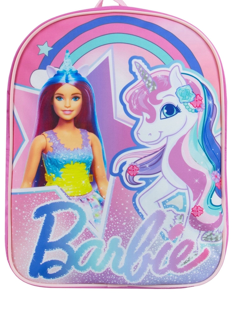 Character Pink Barbie Backpack - Image 1 of 6