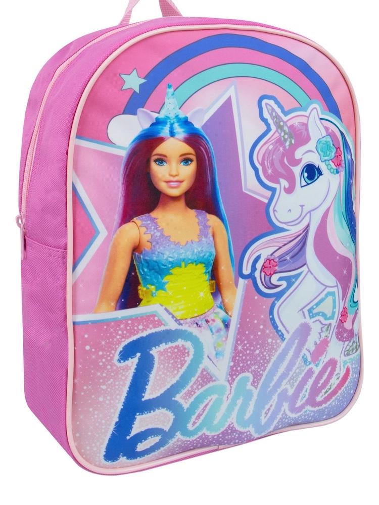 Character Pink Barbie Backpack - Image 2 of 6