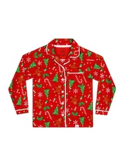 Harry Bear Red Gingerbread Christmas Pyjamas - Image 3 of 5
