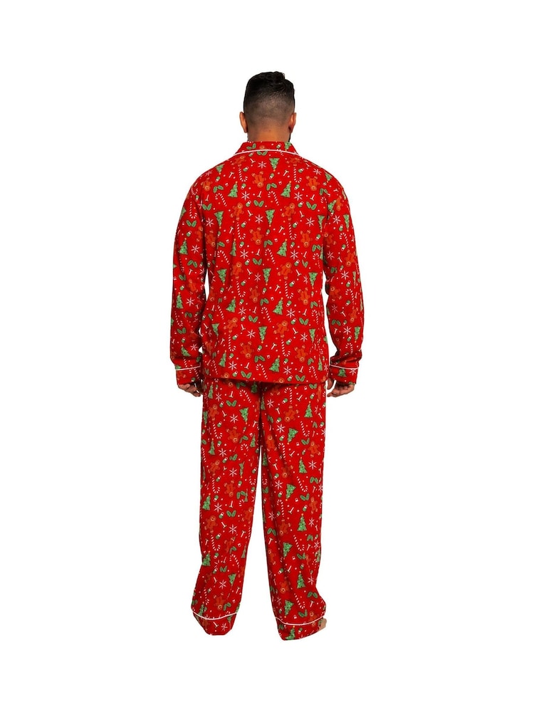 Harry Bear Red Gingerbread Christmas Pyjamas - Image 2 of 11