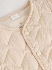 Neutral Baby Quilted Jacket - Image 4 of 7