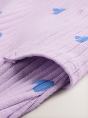 Purple Hearts Baby Jersey Dungarees (0mths-2yrs) - Image 10 of 14