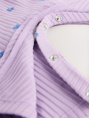 Purple Hearts Baby Jersey Dungarees (0mths-2yrs) - Image 8 of 14