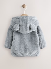 Grey Fleece Baby Zip Jacket - Image 2 of 7