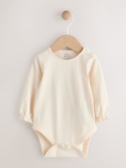 Blue Embroidered Denim Baby Long Sleeve Bodysuit & Dungaree Set (0mths-2yrs) - Image 3 of 8