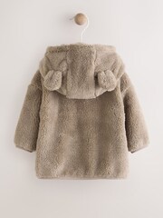 Nerzbraun - Fleece Baby Zip Jacket - Bild 3 von 7