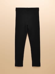 Joules Girls' Deedee Black Jersey Leggings - Image 2 of 4