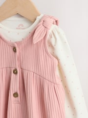 Pink Baby Jersey Dungarees (0mths-2yrs) - Image 4 of 14