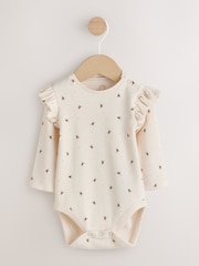 Neutral Broderie Baby Dungarees and Bodysuit 2 Piece Set (0mths-2yrs) - Image 5 of 7