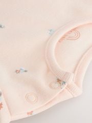 Salbeigrün - Langärmeliger Baby-Print-Body und Cord-Latzhose, 2-teiliges Set (0M.–2J.) - Bild 11 von 14