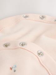 Salbeigrün - Langärmeliger Baby-Print-Body und Cord-Latzhose, 2-teiliges Set (0M.–2J.) - Bild 12 von 14