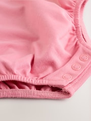 Cream / Pink Character Dungaree and Bodysuit Two Piece Baby Set (0mths-3yrs) - Image 13 of 15