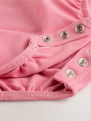 Cream / Pink Character Dungaree and Bodysuit Two Piece Baby Set (0mths-3yrs) - Image 14 of 15