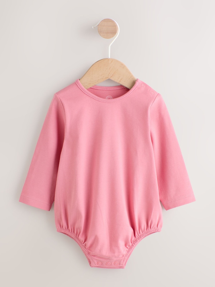 Cream / Pink Character Dungaree and Bodysuit Two Piece Baby Set (0mths-3yrs) - Image 2 of 15