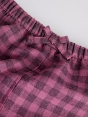 Purple Gingham Baby Woven Long Sleeve Tops and Trousers 2 Piece Set (0mths-2yrs) - Image 14 of 15