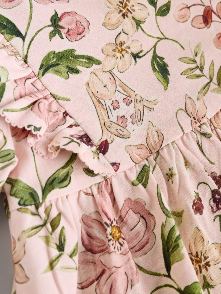 Buy Pink Floral/ Cream Ditsy Baby Jersey Dresses 2 Pack (0mths-2yrs) from  Next USA
