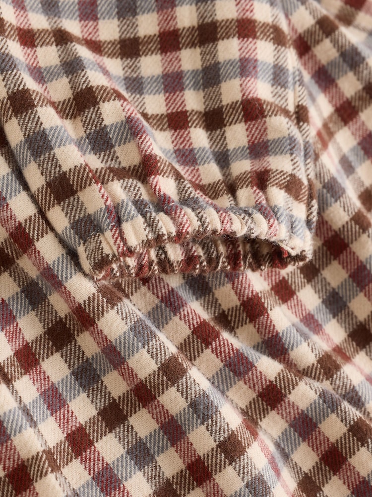 Berry/ Cream Gingham Baby Dress and Waistcoat 2 Piece Set (0mths-2yrs) - Image 14 of 14 Berry/ Cream Gingham Baby Dress and Waistcoat 2 Piece Set (0mths-2yrs) - Image 14 of 14