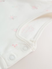 Pink Fairy Baby Cord Pinafore Dress and Long Sleeve Bodysuit 2 Piece Set (0mths-2yrs) - Image 11 of 15