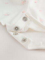 Pink Fairy Baby Cord Pinafore Dress and Long Sleeve Bodysuit 2 Piece Set (0mths-2yrs) - Image 12 of 15
