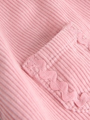 Pink Fairy Baby Cord Pinafore Dress and Long Sleeve Bodysuit 2 Piece Set (0mths-2yrs) - Image 9 of 15