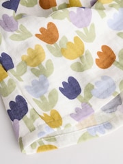 Blue/Green Flower Baby Jersey Dresses 2 Pack (0mths-2yrs) - Image 13 of 14