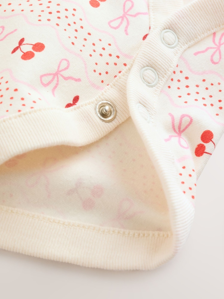 Red Bow Baby Cord Pinafore Long Sleeve Bodysuit & Tights Set (0mths-2yrs) - Image 13 of 13 Red Bow Baby Cord Pinafore Long Sleeve Bodysuit & Tights Set (0mths-2yrs) - Image 13 of 13