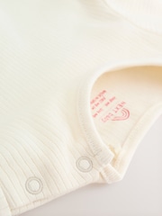 Blue Bow Baby Cord Pinafore Long Sleeve Bodysuit & Tights Set (0mths-2yrs) - Image 8 of 18