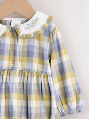 Green/Yellow Gingham - Baby Bloomer Rompers with Tights Set 2 Piece (0mths-3yrs) - Bild 8 von 13