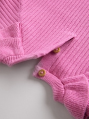 Pink - Baby Knitted Jumper and Legging 2 Piece Set (0mths-3yrs) - Bild 6 von 7